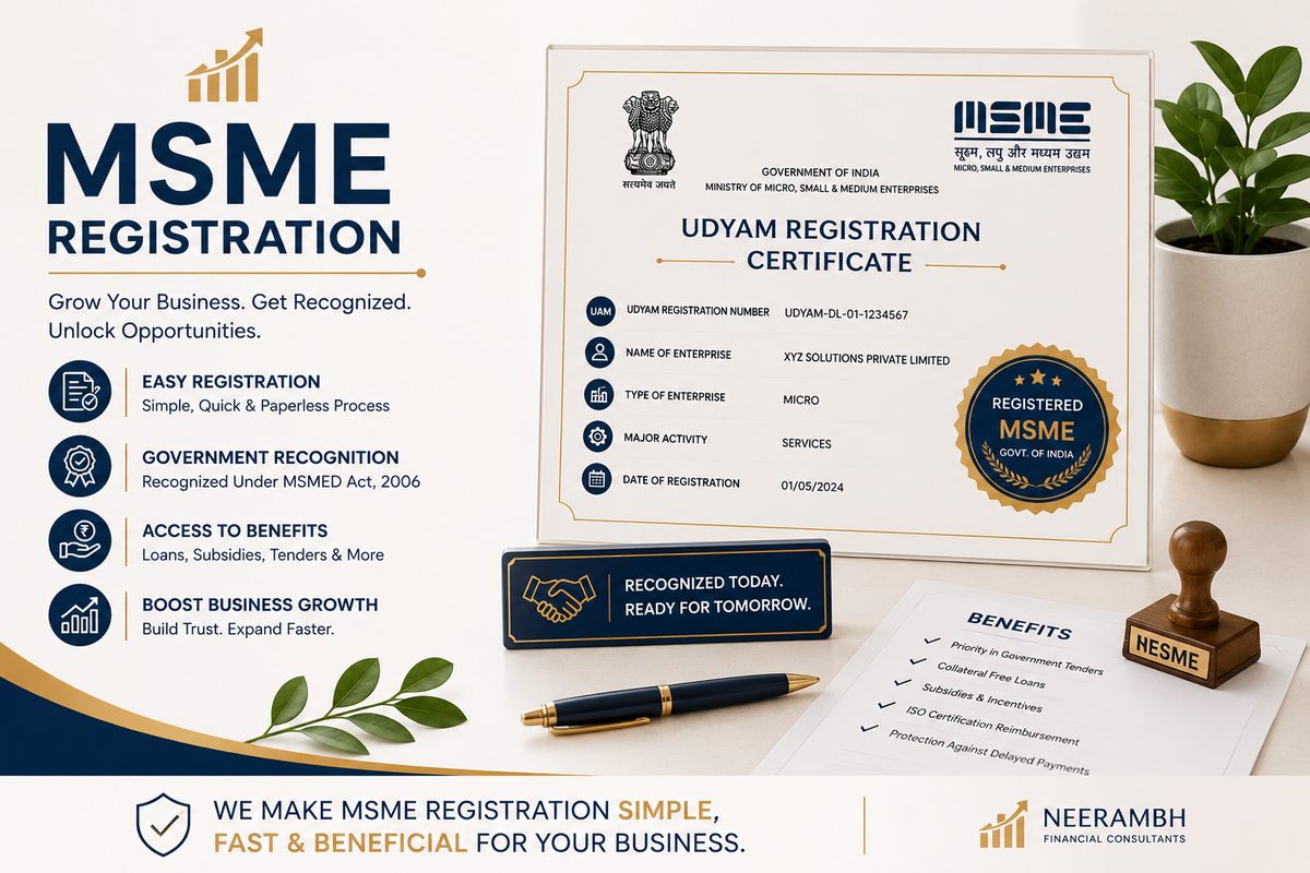 MSME / Udyam Registration — Neerambh compliance services