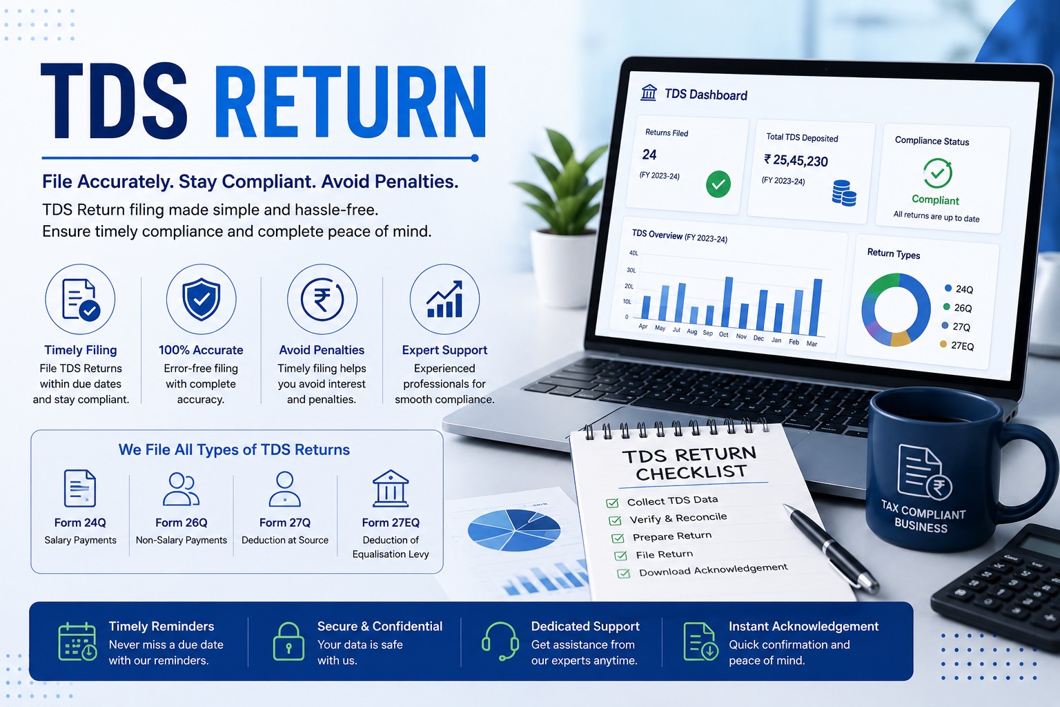 TDS Return Filing — Neerambh compliance services